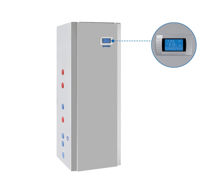 bomba-de-calor- Emmeti - 200 e 300 litros